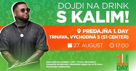 Dojdi na drink s Kalim!, 1.day (Trnava - Východná 5 - S1 Center), 27 ...