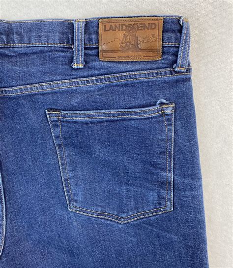 Lands End Mens SQUARE RIGGER Jeans Traditional Fit 4… - Gem
