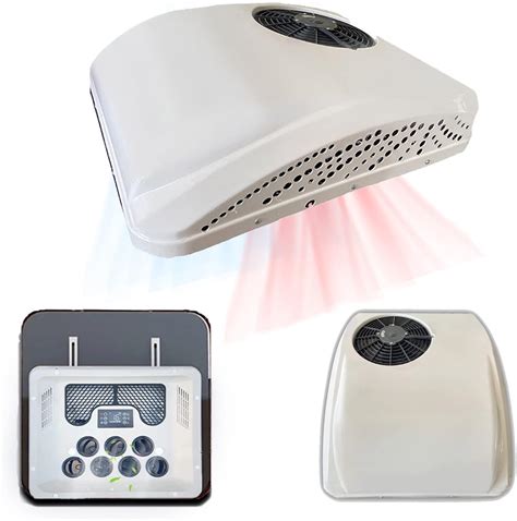 Buy Gouku 12V Camper RV air conditioner Heat and Cool Rooftop AC Unit ...