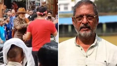 Did Nana Patekar slap a fan for trying to take selfie with him? Here's ...