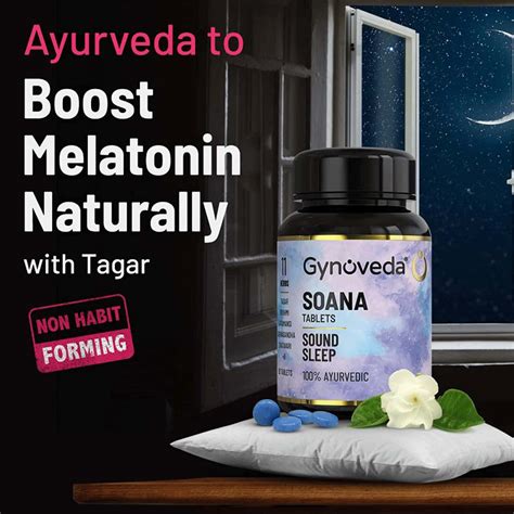 Buy GYNOVEDA AYURVEDIC SLEEP TABLETS. BOOST MELATONIN NATURALLY WITH ...