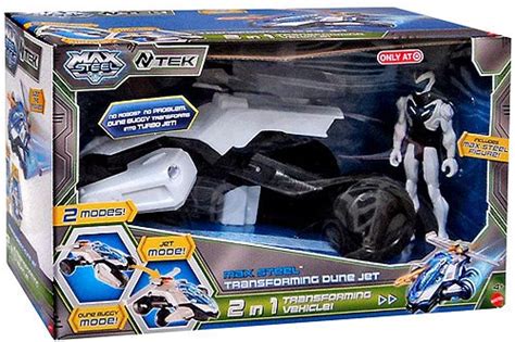 Buy Max Steel Vehicle & Figure Transforming Dune Jet [2 in 1 ...