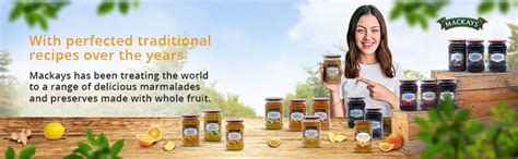 Mackays Orange, Lemon & Ginger Marmalade Jam 340gm | Imported from ...