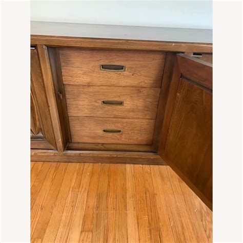 Antique Wood Cabinet - AptDeco