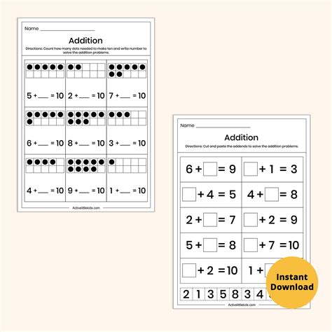 Addition Problems 的图像结果