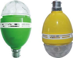 ElectroEstate LED Disco Light Bulb 360 degree Rotating Strobe Bulbs ...