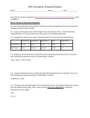 Image result for PhET Simulation On Projectile Motion
