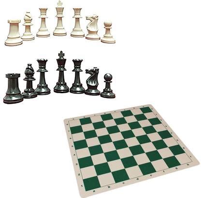 Konex TOURNAMENT CHESS MAT WITH COINS Strategy & War Games Board Game ...