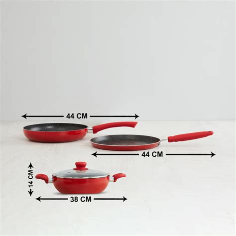 Buy PRESTIGE Cherry Marble 4-Pc. Cookware Set from Prestige at just INR ...