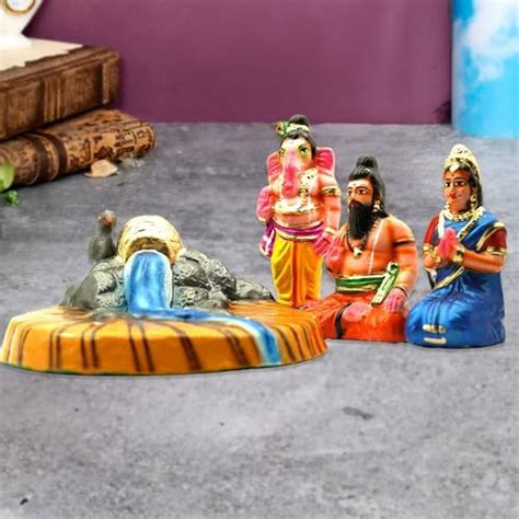 Buy PujaNPujari Kaveri River Golu Doll Set for Navarathri-Kolu Bommai ...