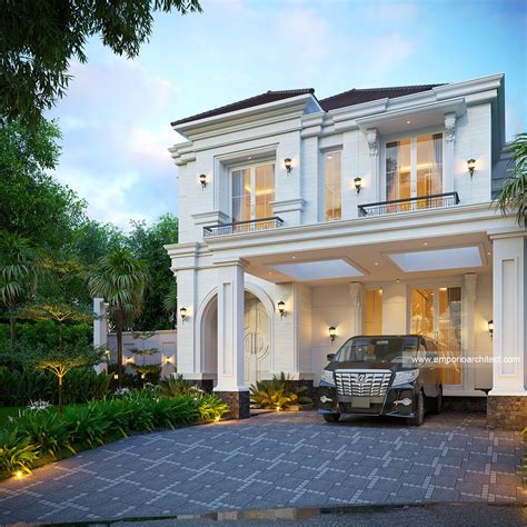 Mr. AML 1810 Mediterranean Classic House 2 Floors Design - Cibubur ...