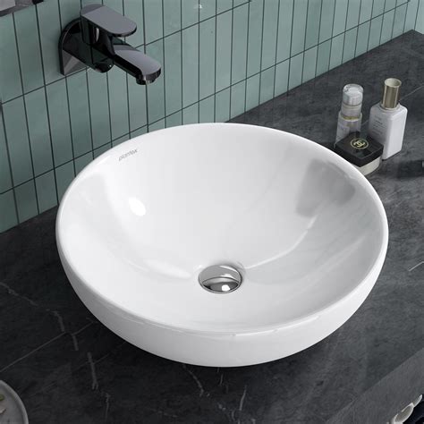 JAQUAR Continental Series Table Top WASH Basin (White) | 425x340x175mm ...