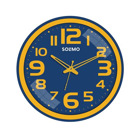 Buy Amazon Brand - Solimo 12-Inch Dual Color Frame Silent Movement ...