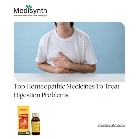Top Homeopathic Medicines To Treat Digestion Problems – Medisynth