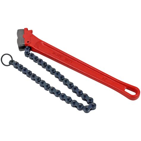 Buy KARRYTON 14" Chain Wrench 2" - 5" Pipe Diameters, 18.5" Chain ...