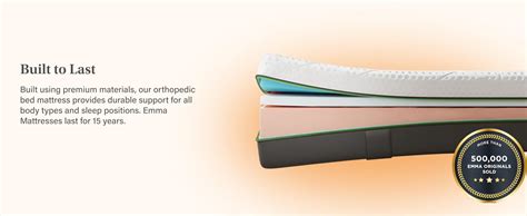 Emma Original Ortho Mattress | Europe's Most Awarded Mattress (Now in ...
