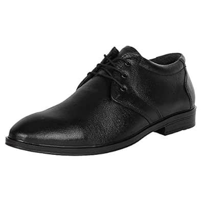 Buy SeeandWear Leather Laceup Formal Shoes for Men Black at Amazon.in