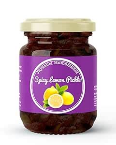 JAYASHRI HOMEMADES Lemon Pickles Sour | Spicy Fresh | Tangy Lime Pickle ...