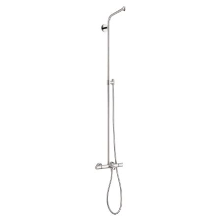Hansgrohe 04869000 Crometta Thermostatic Showerpipe with Tub Filler ...