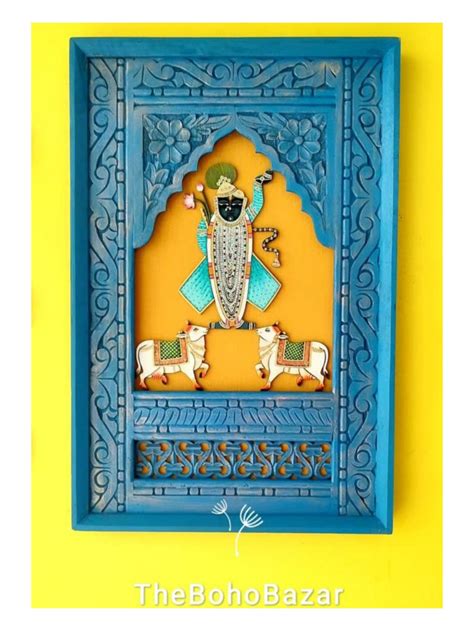 Srinathji Pichwai Jharokha – TheBohoBazar