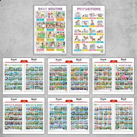 2 IN 1 STORY CHART BENNY IS ANGRY AND BENNY IS JEALOUS, 2 IN 1 STORY ...