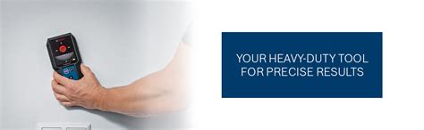 BOSCH GMS 120-27 Professional Wall Scanner Detector-Finds Metals, Live ...