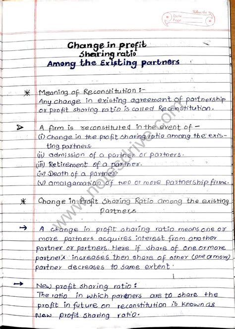 Image result for Class 12 Accountancy Handwritten Notes PDF