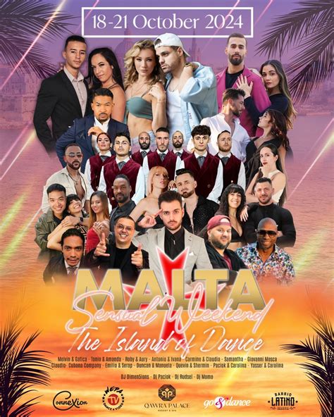 Malta Sensual Weekend 18-21 October 2024, QAWRA Palace Resort & SPA ...