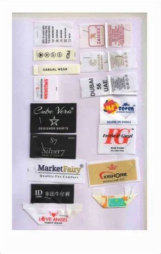Cotton Labels - Cream Printed Label Trader - Wholesaler / Distributor ...