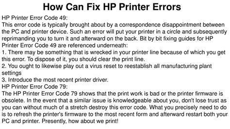 HP Printer 5050 Code Error Fix 的图像结果