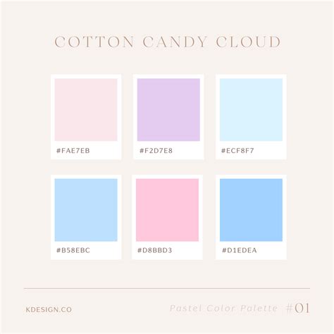 21 Beautiful Pastel Color Palette Examples with Color Codes
