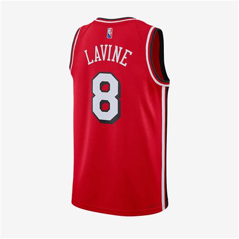 Nike NBA Chicago Bulls Zach LaVine Swingman Jersey - University Red ...