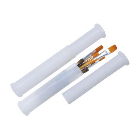 Khyati PLASTIC BRUSH HOLDER CONTAINER – Wrap and woof