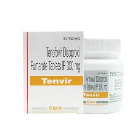 Tenvir - Tenofovir Disoproxil Fumarate 300mg - Jindal Medical Store