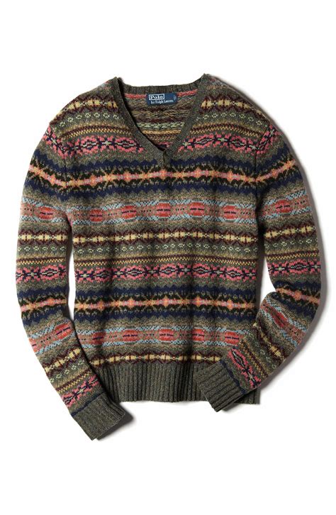 Main Image - Polo Ralph Lauren Fair Isle Sweater | Men sweater, Mens ...