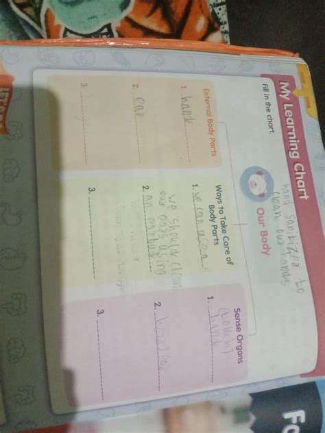 External body parts ways to take care of body parts sense organs ...