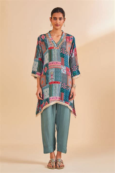 Multi Printed Kurta Set – SABHYATA CLOTHING