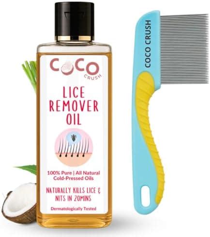 Natural Lice Oil Treatment Kit | Cold-Pressed Coconut, Neem, Camphor ...