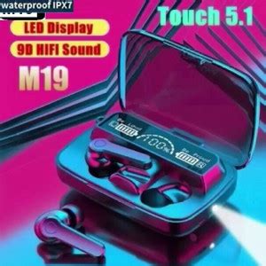 Mid Light M19 ADVANCE ASAP Charge BLUETOOTH Wireless Earbuds M78 ...