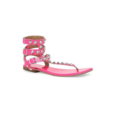 Buy Tao Paris Santorini Gladiators Casual Magenta Flats Online