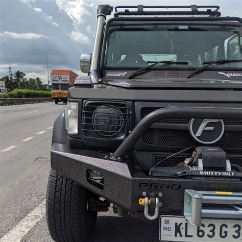 Winch Bumper - Force Gurkha BS IV (2017-2020) - Prad Shop