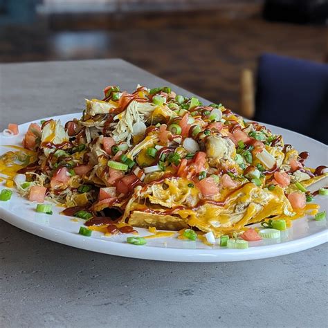 Loaded BBQ Chicken Nacho at Ponderosa Lounge & Grill in Portland, OR ...
