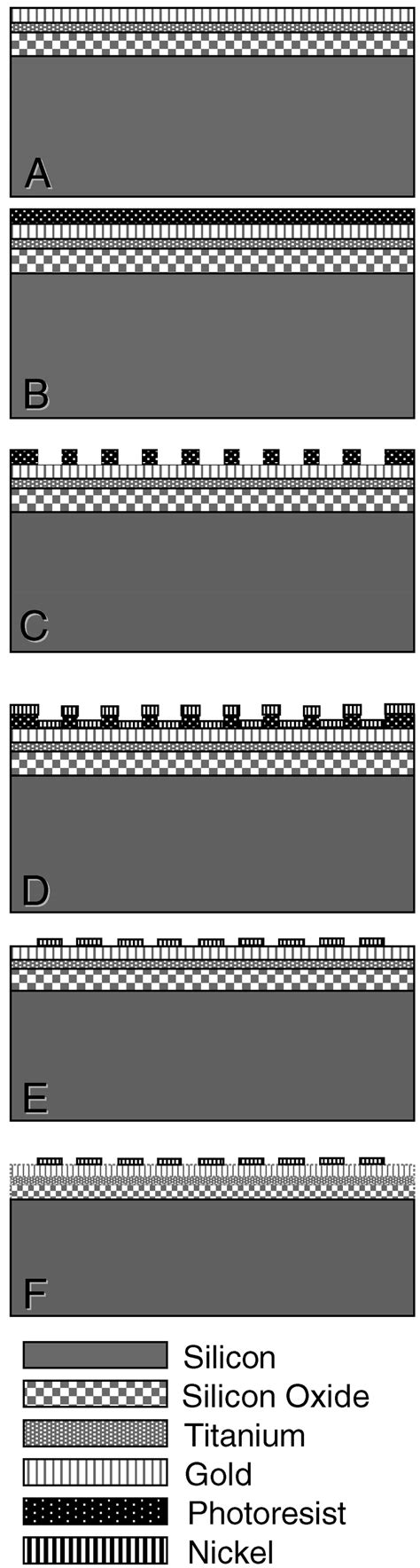 Pattern SiO2 Substrate 的图像结果