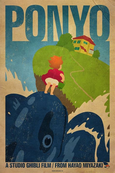Ponyo Poster