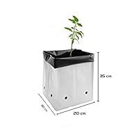 VINAYAKAMART Poly Grow Bags ,Plant Nursery Bags , Grow Bags for Fruit ...