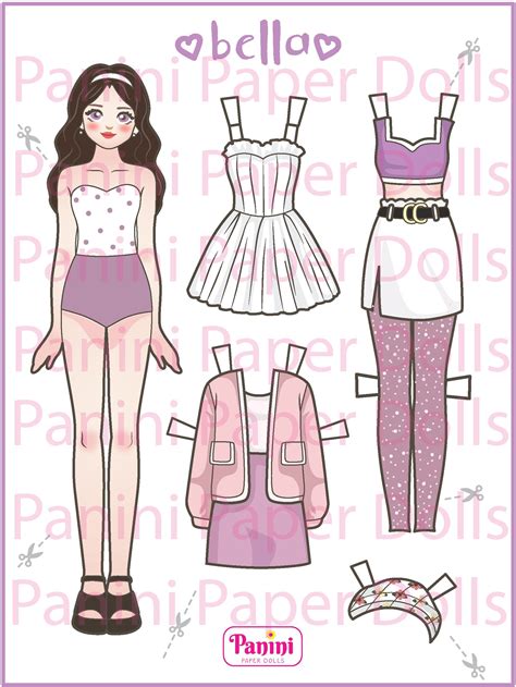 8 Paper doll template ideas | paper doll template, princess paper dolls ...