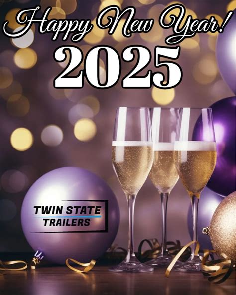 Twin State Trailers wishes you a happy new year! | Twin State Trailers, LLC