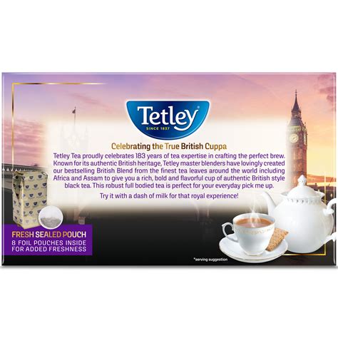 Tetley Premium British Blend Black Tea Bags, 320 Count - Walmart.com