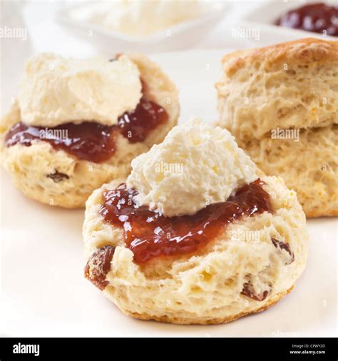 Devon cream tea hi-res stock photography and images - Alamy