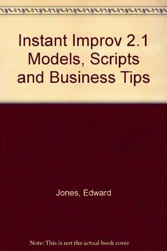 Buy Instant Improv 2.1 Models, Scripts and Business Tips Book Online at ...